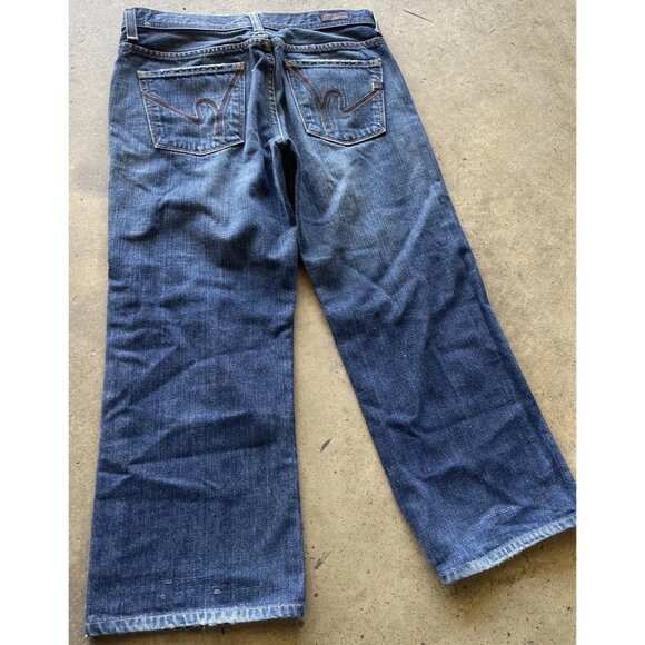 Vintage Citizens of Humanity Women’s Sz 30 Evans Relaxed Button 606 Jeans USA - Picture 8 of 16